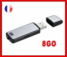 Micro Espion Clé USB Dictaphone Enregistreur 8GO Recorder Vocal Numérique    
