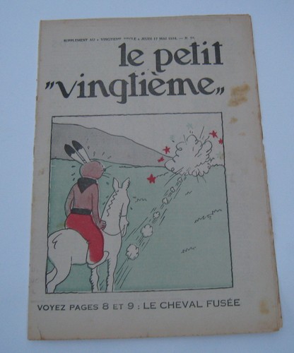 Tintin herge petit vingtieme - herge,