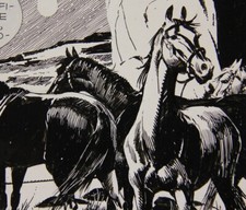 REPETTO Belle PLANCHE ORIGINALE 87 TEX n°505 Guerra nel Deserto 2002