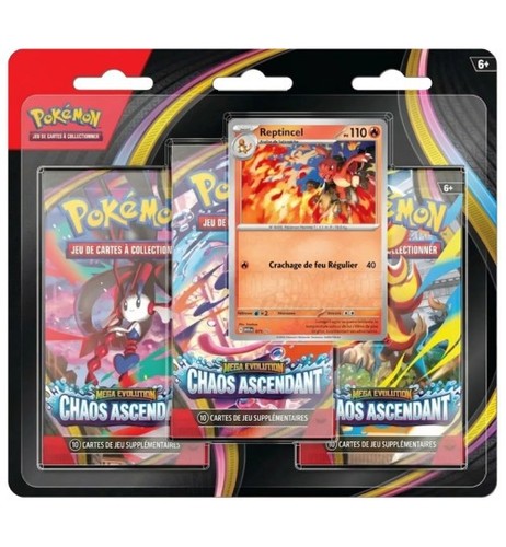 Tripack pokemon 3 boosters - 3,