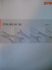 MANUEL ATELIER DE RÉPARATION TRONÇONNEUSE  STIHL MS341 MS361
