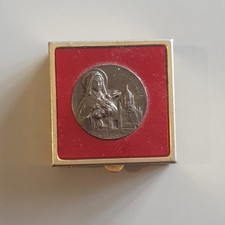BOITE - RELIGIEUX VINTAGE - SAINTE THERESE LISIEUX 1873 1897 - 3.7*3.7CM