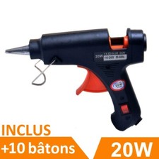 Pistolet colle chaude 20w - colle,