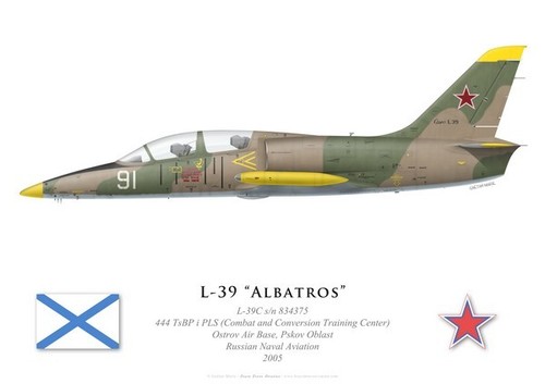 Print 39c albatros - print, l-39c