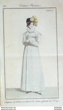 Gravure Mode Costume Parisien