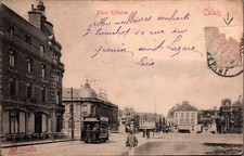 *76471 cpa 62 Calais - Place Richelieu