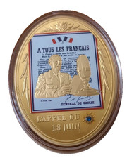 De gaulle:   Médaille