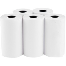  5 Rolls Papier Pour Imprimante Thermique Rouleaux De D'imprimerie Transféré