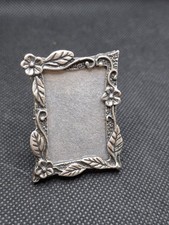 Ancien Cadre Photo En Argent