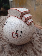 Vase Boule Art Déco 1930