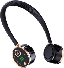 Ventilateur portable tour du cou silencieux 3 vitesses 2000 mah rechargeable USB