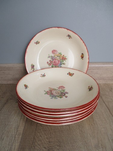 Assiettes creuses moulin - assiettes,