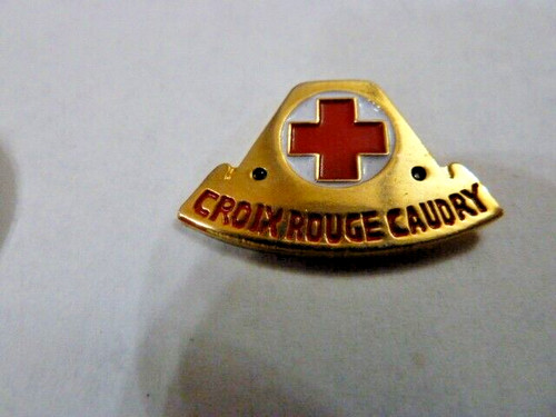 Pin croix rouge - pin's,