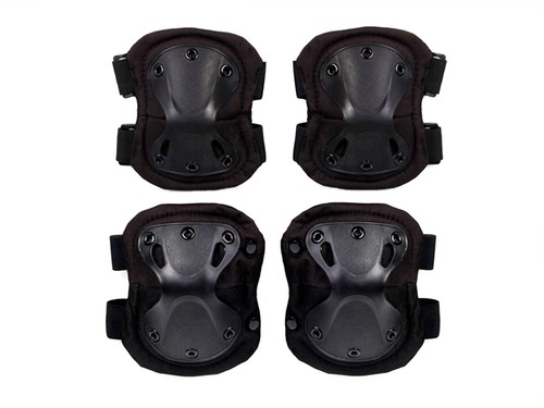 4pcs ensemble tactique coude - 4pcs,