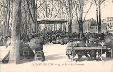 CPA ALBI - La promenade