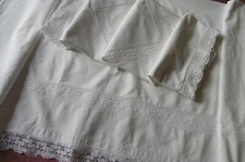 PARURE DE LIT / 1 drap + 1
