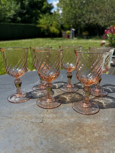 Verres liqueur rosaline - verres, à