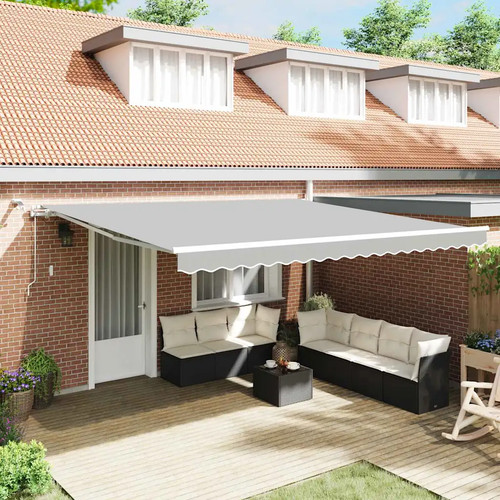 Cadre auvent aluminium ombre - d'auvent,