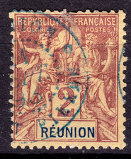 TIMBRE 1892 COLONIES FR