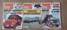 LOT 3 MAGAZINES CHARGE UTILE HORS SERIE - N°1, 2 ET 3 - BERLIET - CONVOIS EXEPT.
