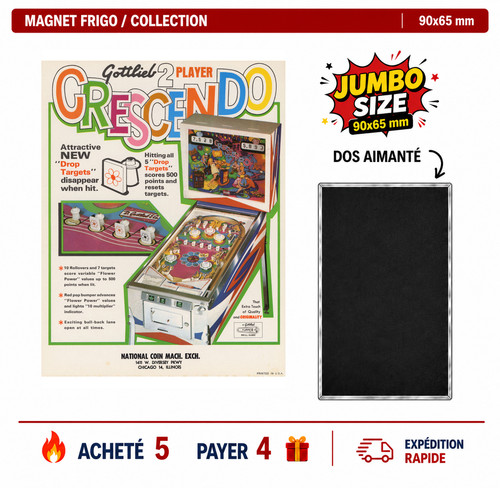 Magnet frigo crescendo - frigo, 90x65