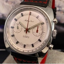 RARE BELLE MONTRE HOMME MATHEY TISSOT MÉCANIQUE VALJOUX INCABLOC SWISS MADE