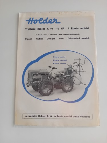 Brochure tracteur agricole - brochure,