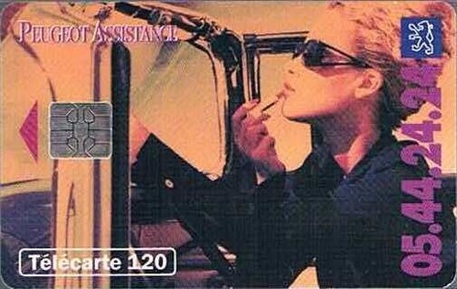 Telecarte peugeot assistance - peugeot,