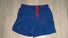 Short sport maillot bain 12 Ans décathlon tribord bleu