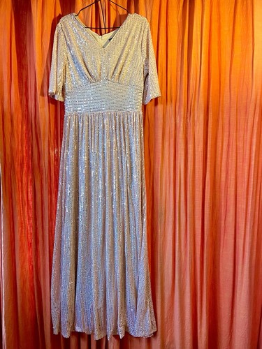 Robe soirée séquins - de,