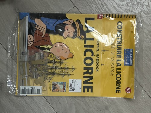 Construire licorne tintin - la,
