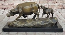 Sculpture taureau bronze - sculpture, de