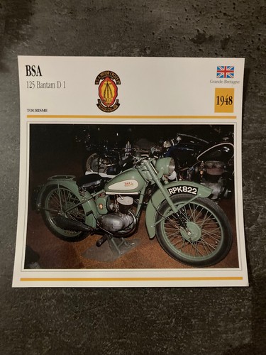 Carte fiche moto - carte,
