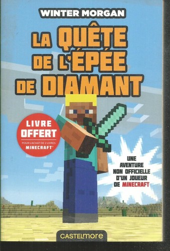 Livre minecraft quête de - -,