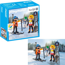 Playmobil 70643 Sports d'Hiver Oberhof Figurine Skieurs Jouets Jeux Construction