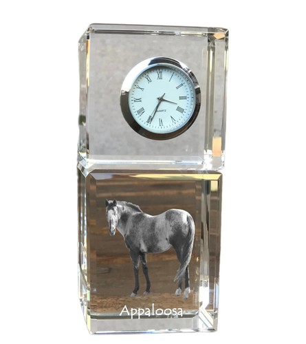 Appaloosa horloge en cristal - horloge,