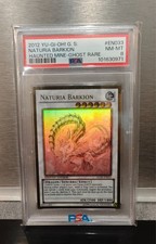 Yu-Gi-Oh 2012 Naturia Barkion GHOST RARE PSA 8 NM POP 46 (Sans Prix De Réserve)