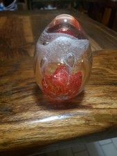 Sulfure Verre En Forme D'oeuf  Presse Papier