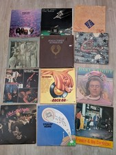Bundle of 25 ROCK record vinyl