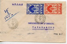 ENVELOPPE PAR AVION MADAGASCAR