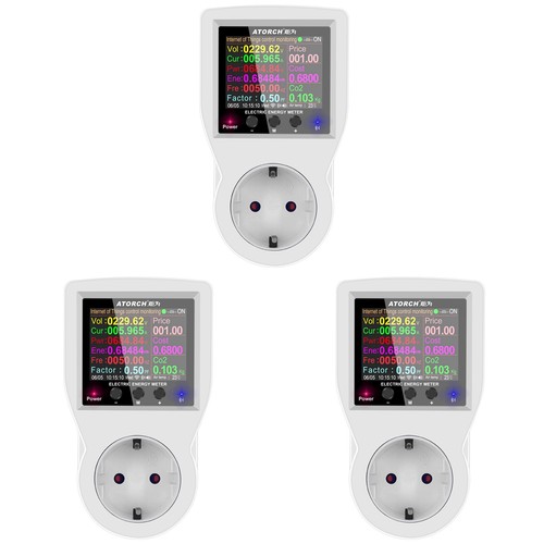 Atorch wattmètre - 3x,