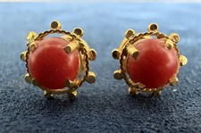 Boucles oreilles 18k - or,