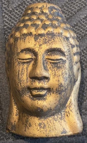 Vintage small buddha head - vintage,