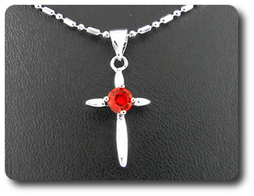 Pendentif rubis 1x5 - pendentif, mm