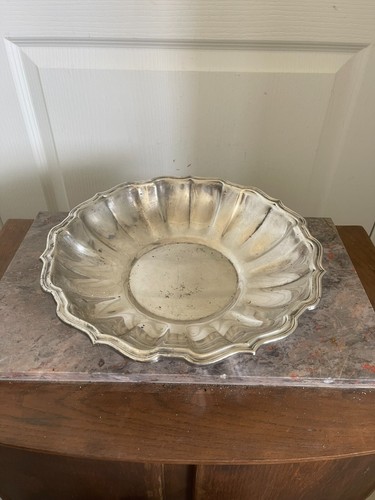 Ancien plat saladier corbeille - ancien,