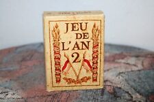 jeu de l'an 2 - jeu de cartes