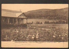 CHAVANIAC-LAFAYETTE (43) PREVENTORIUM , Enfants en CLASSE MOBILE au BOIS en 1930