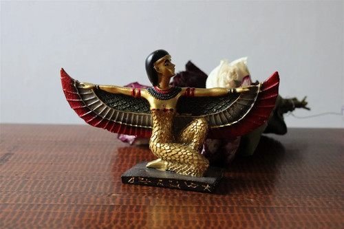 Statuette isis ailes - statuette,