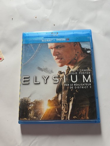 Blu ray elysium - blu-ray,