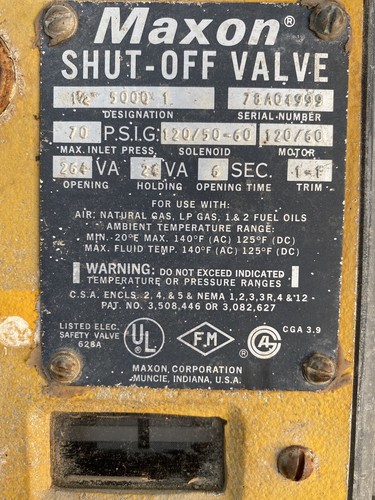 Maxon npt 5000 1 - 5000, safety